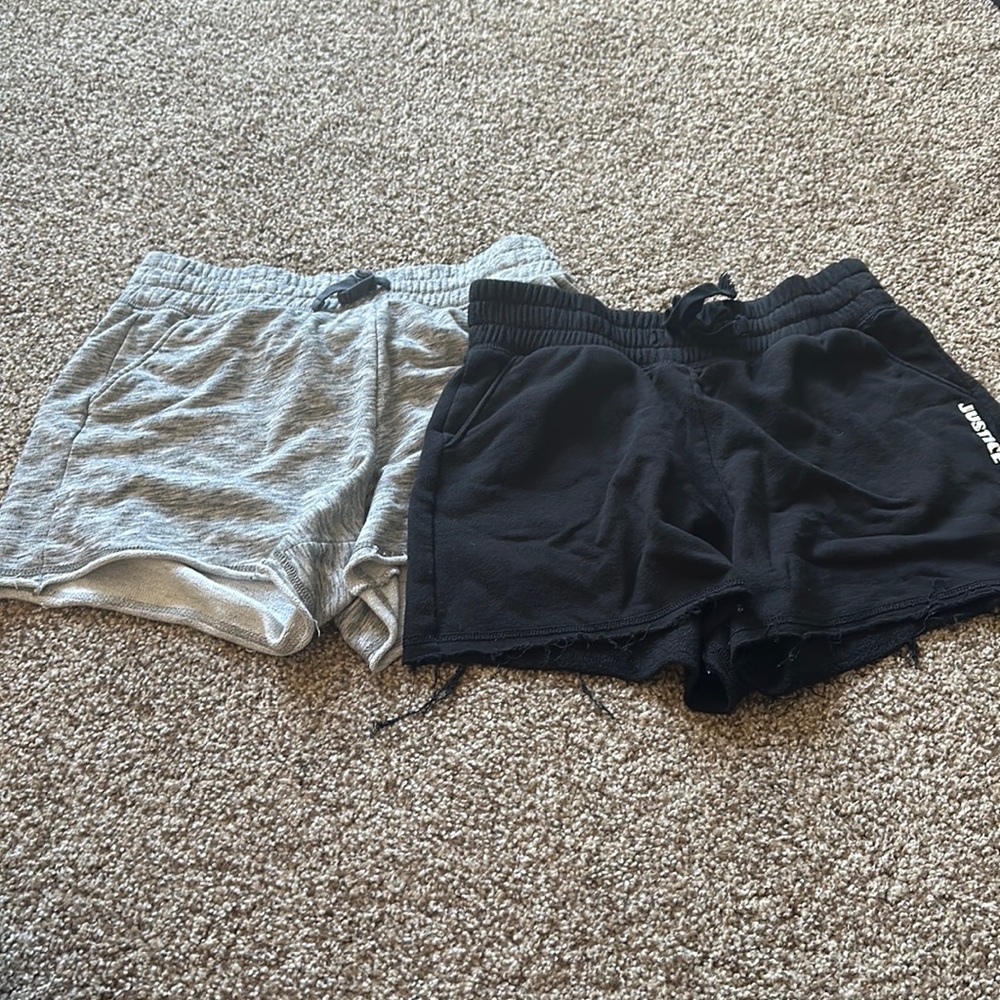 justice sweatshorts